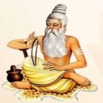 Women performing Rishi Panchami Puja with herbal bath, Sapta Rishi offerings, and red mud ritual at temple