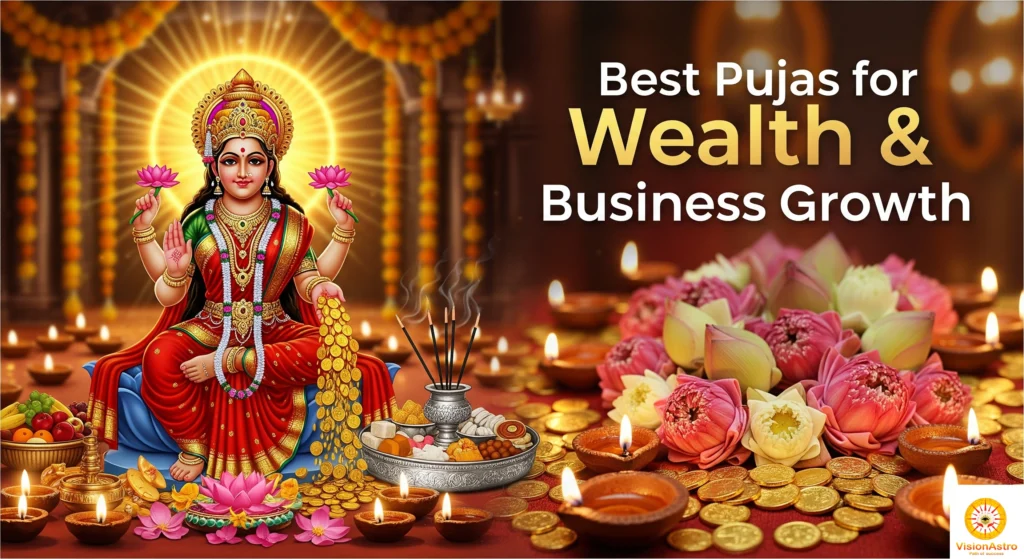 Lakshmi Puja for Wealth and Prosperity in October at VisionAstro.
