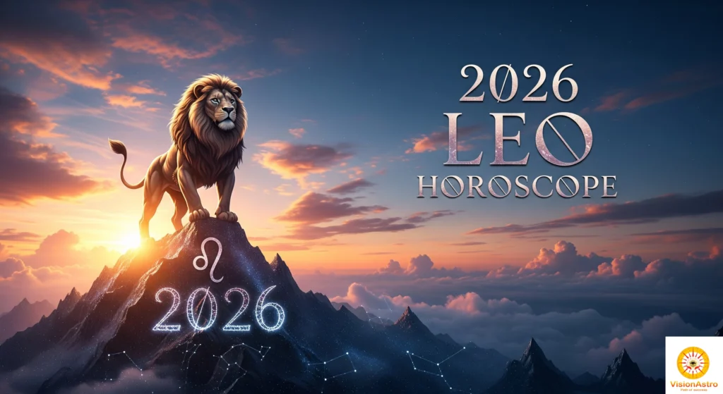 2026 Leo Horoscope Predictions by VisionAstro.com – Acharya Lokesh Jagirdar