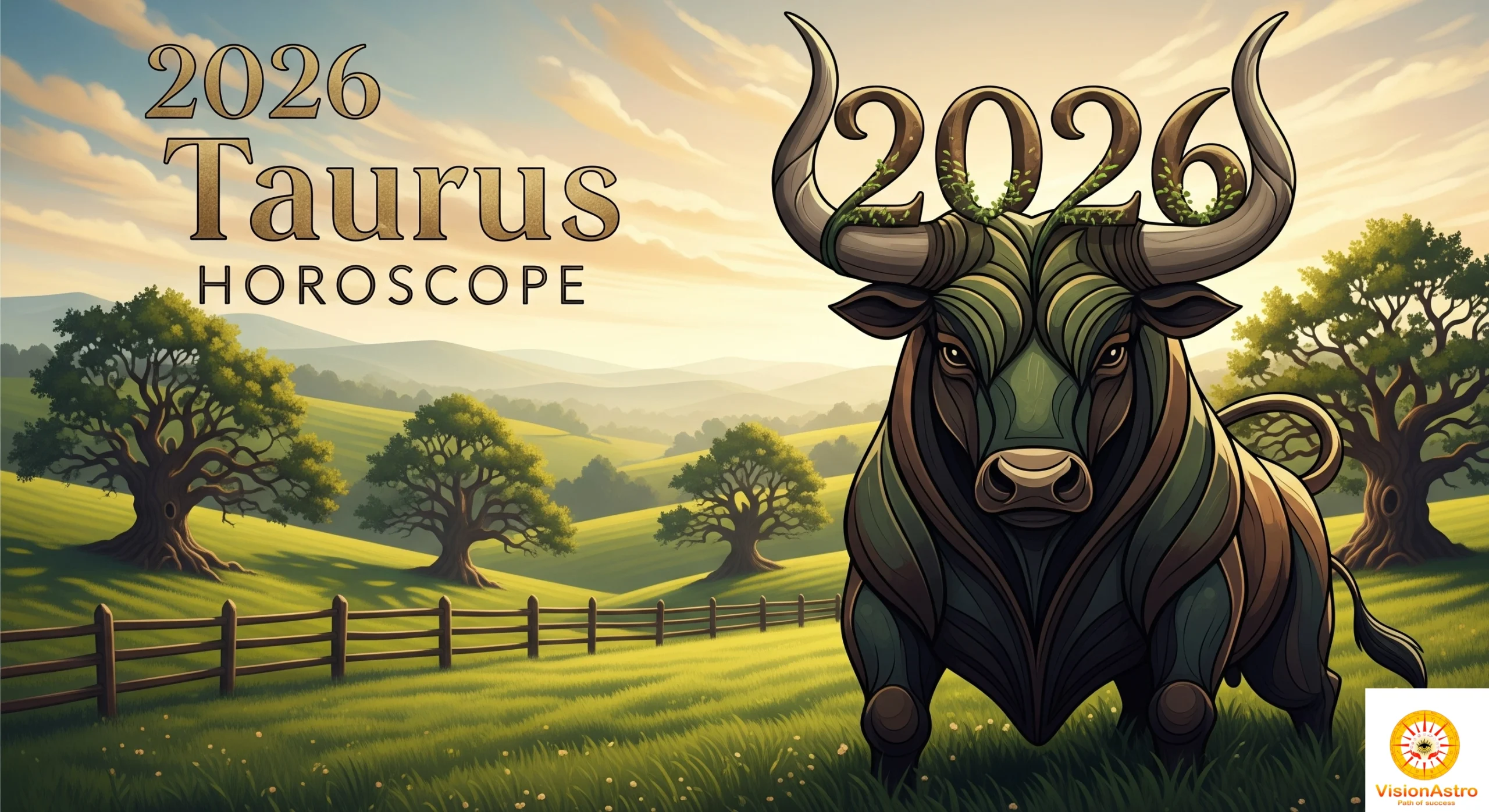 2026 Taurus Horoscope Predictions – Vedic Astrology by VisionAstro.com