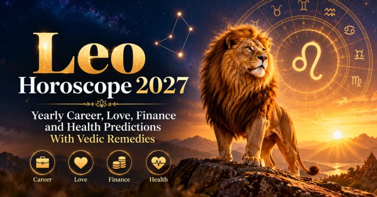 Leo Horoscope 2027: Yearly Career, Love, Finance and Health Predictions With Vedic Remedies