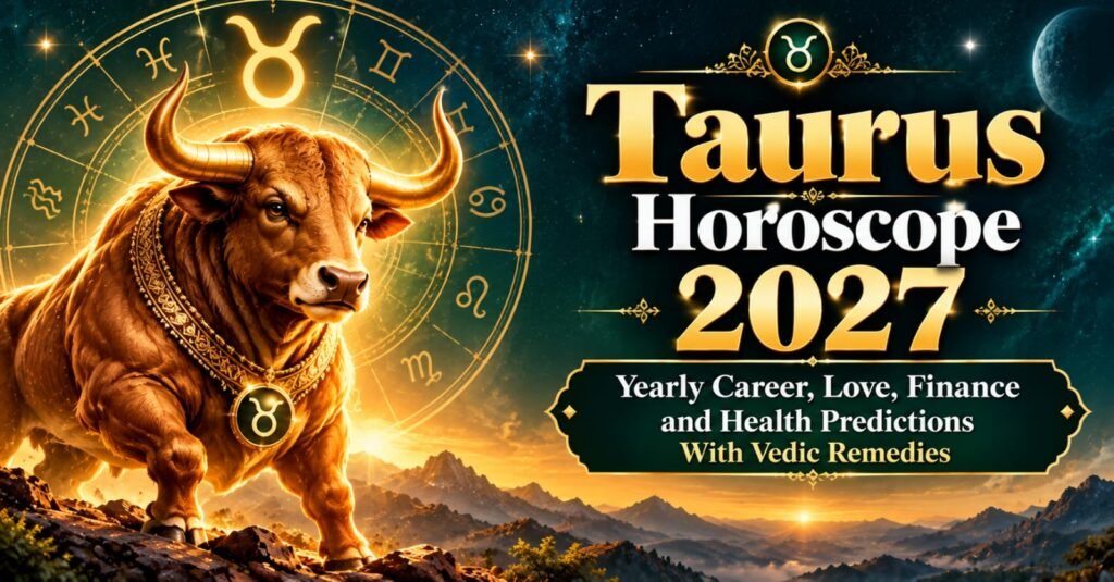 Taurus Horoscope 2027: Yearly Career, Love, Finance and Health Predictions With Vedic Remedies