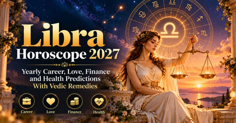 Libra Horoscope 2027: Yearly Career, Love, Finance and Health Predictions With Vedic Remedies