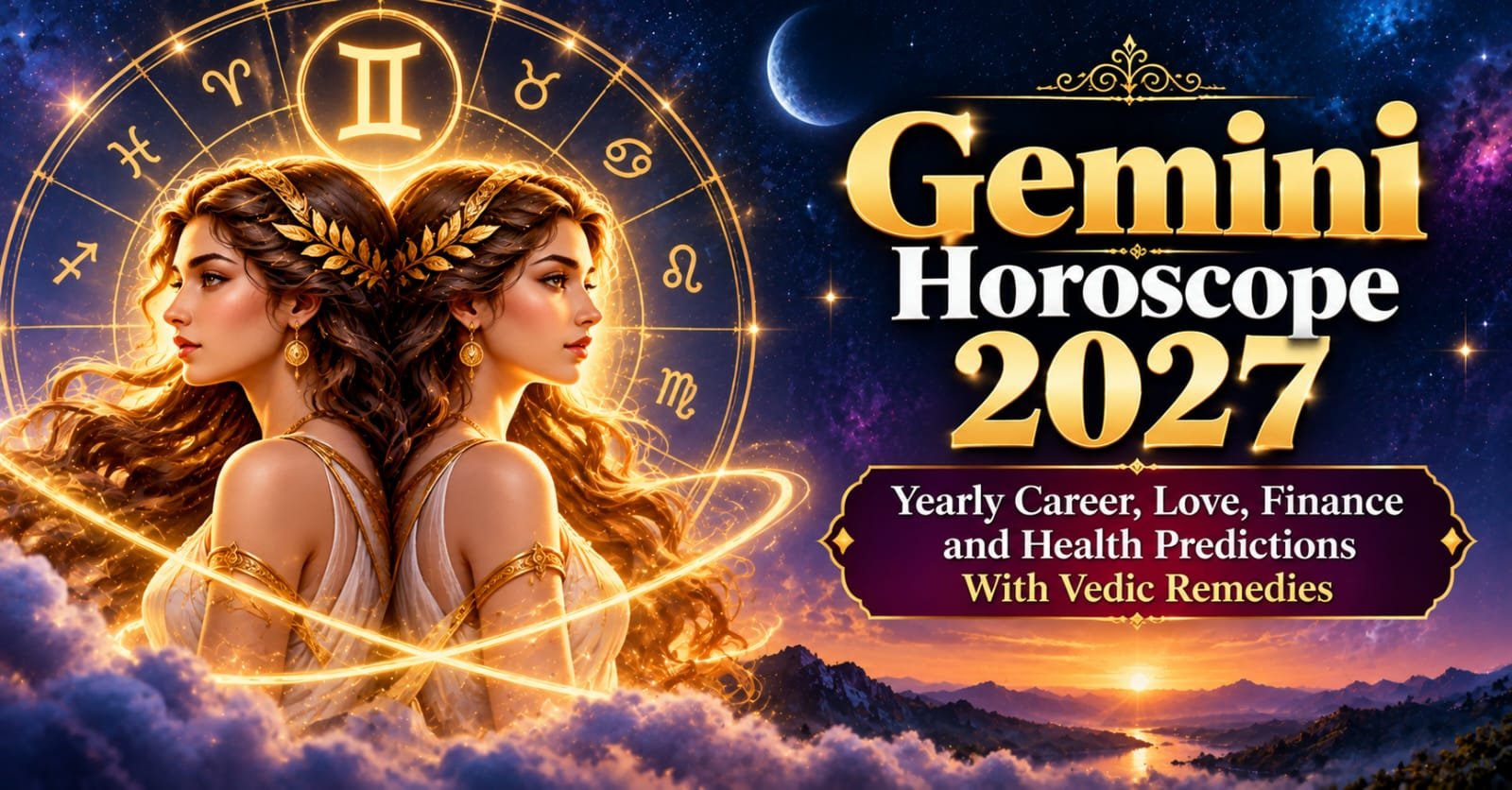 Gemini Horoscope 2027: Yearly Career, Love, Finance and Health Predictions With Vedic Remedies