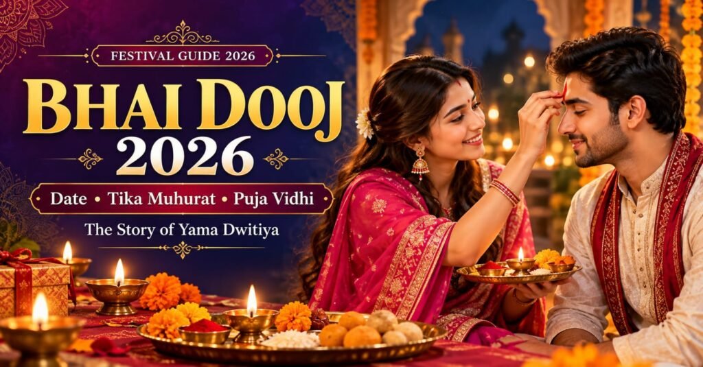 Bhai Dooj 2026 Date and Tika Muhurat: Puja Vidhi and the Story of Yama Dwitiya